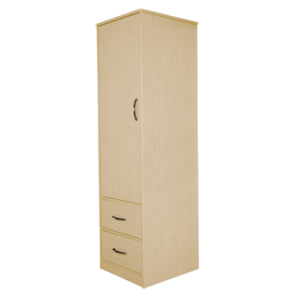 One Door / Two Drawer Wardrobe